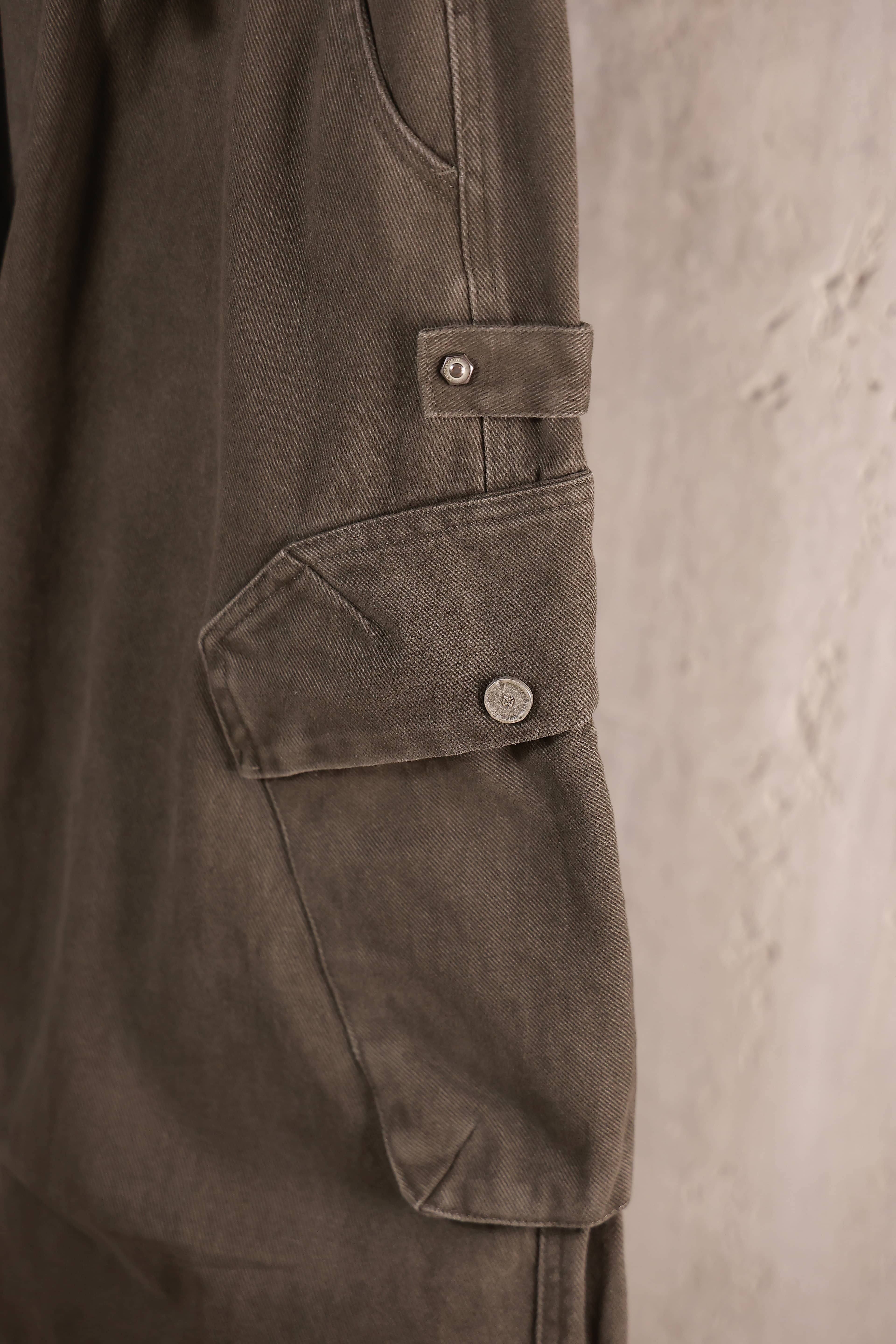 Joger Oversize Yoni Cho`ntak / TO`Q YASHIL / XL 3
