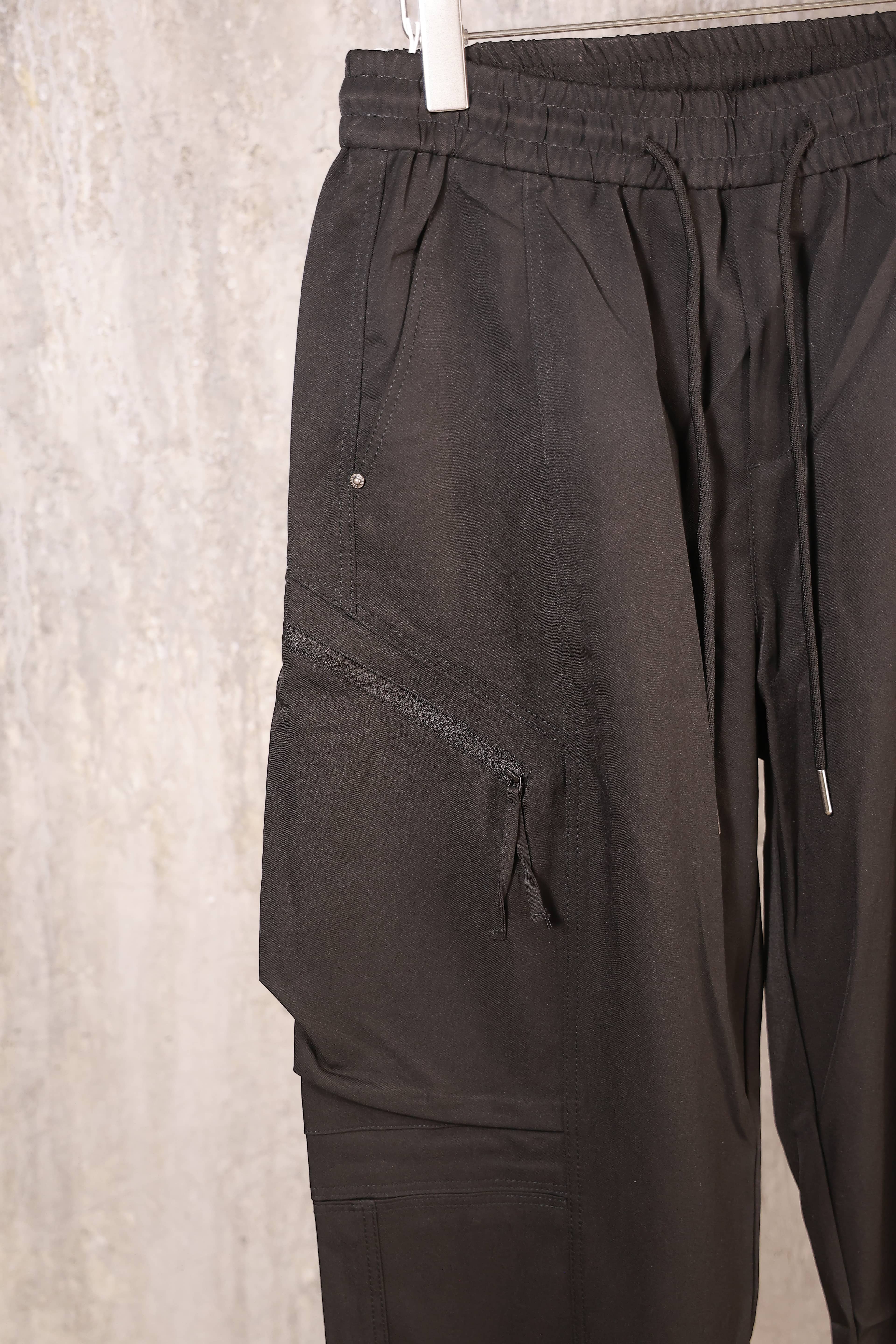 Joger Oversize Yoni Zamok / QORA / 3XL 2