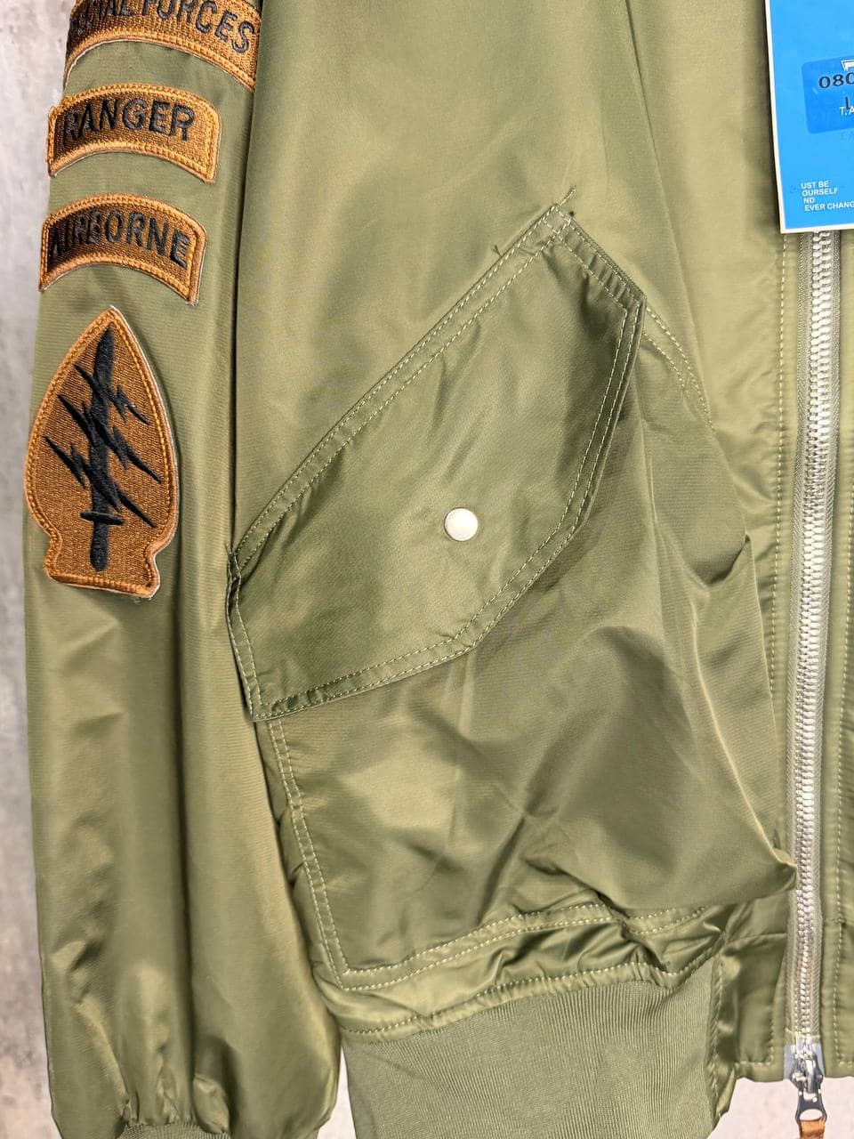 Vetrovka Bomber Yoqa Usa / HAKI / XL 2