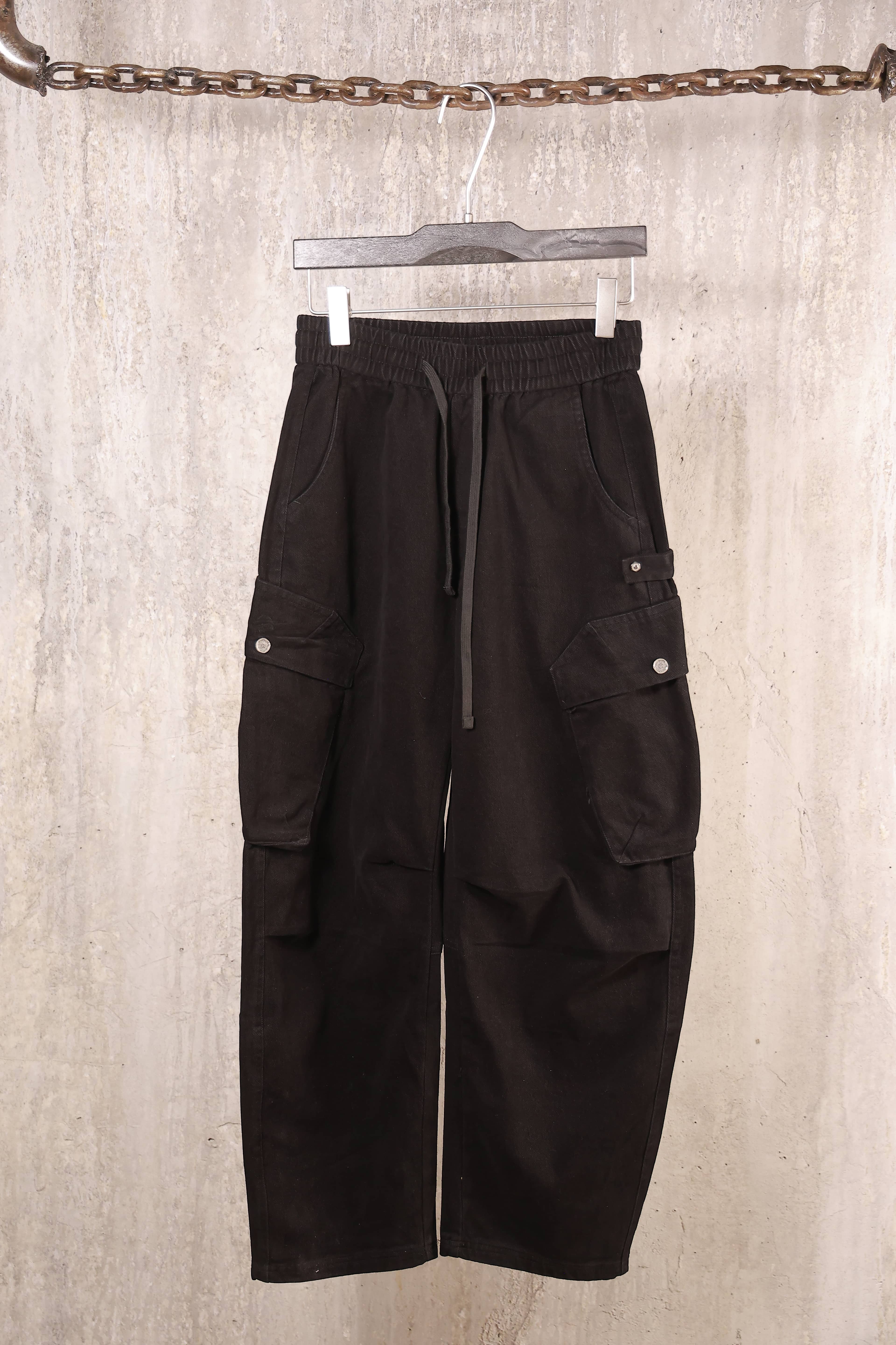 Joger Oversize Yoni Cho`ntak / QORA / 2XL 1