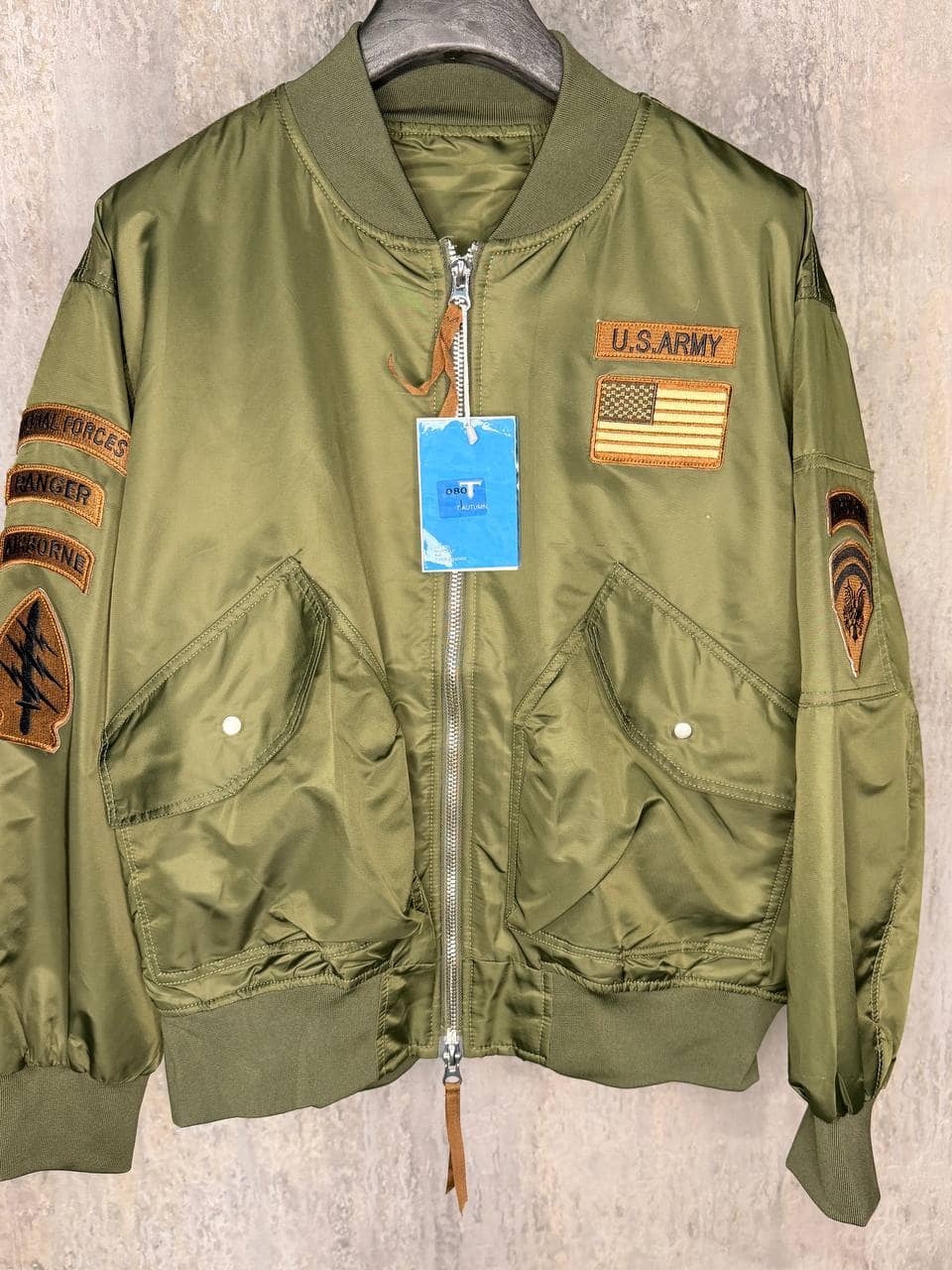 Vetrovka Bomber Yoqa Usa / HAKI / XL 1