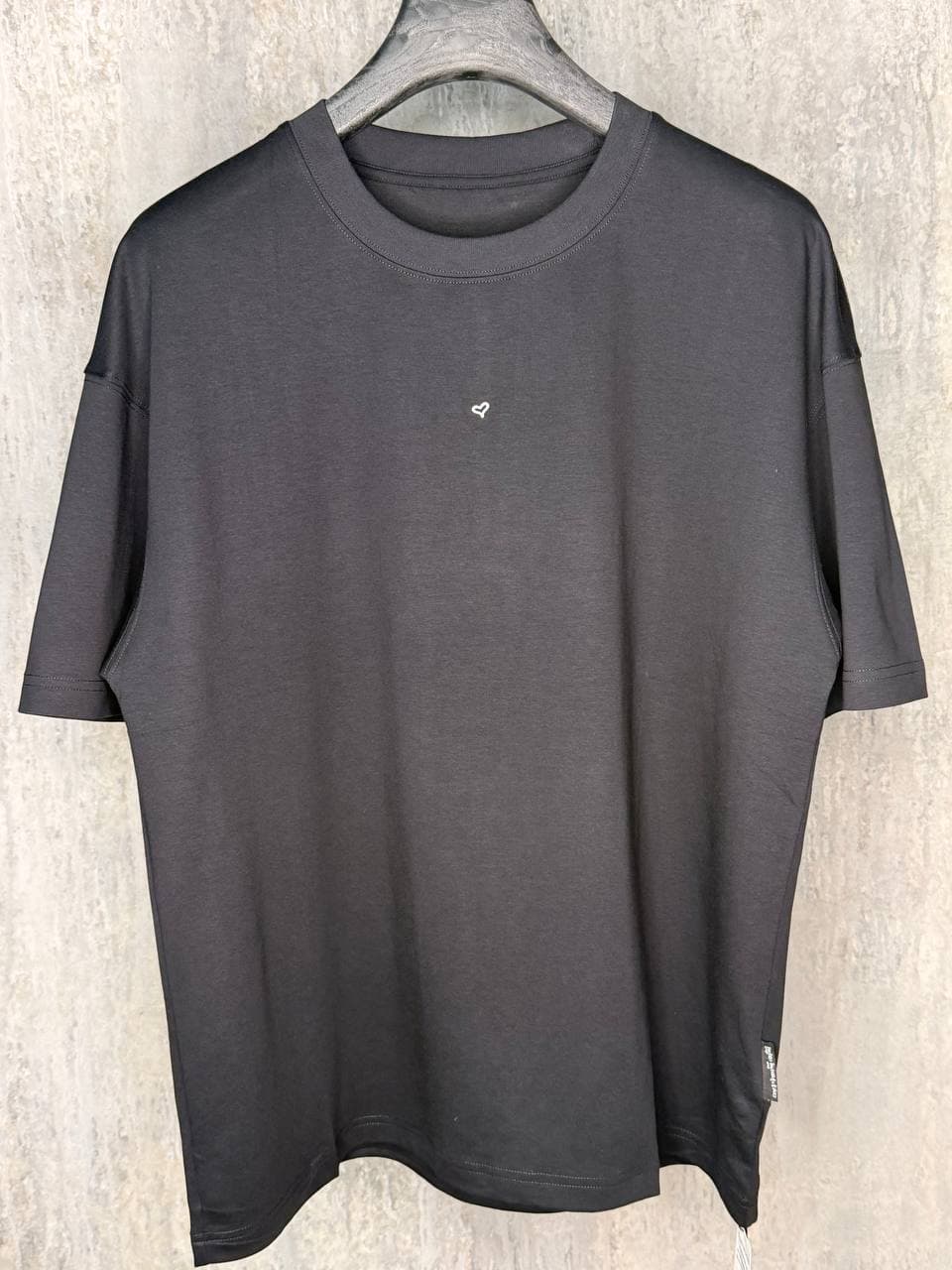 Futbolka Oversize Oldi Sertsa Logo / QORA / 3XL