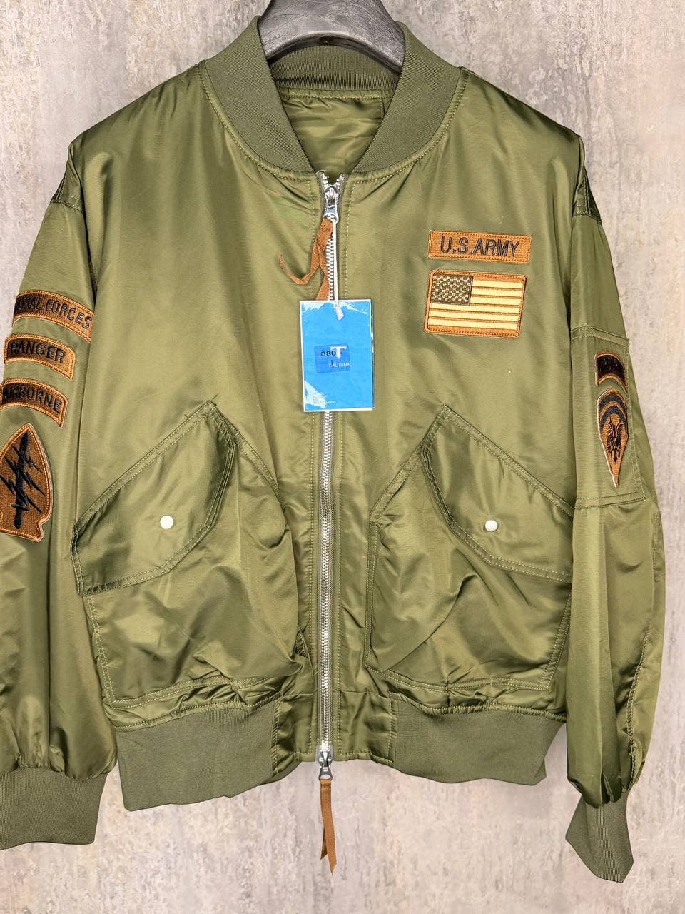 Vetrovka Bomber Yoqa Usa / HAKI / XL