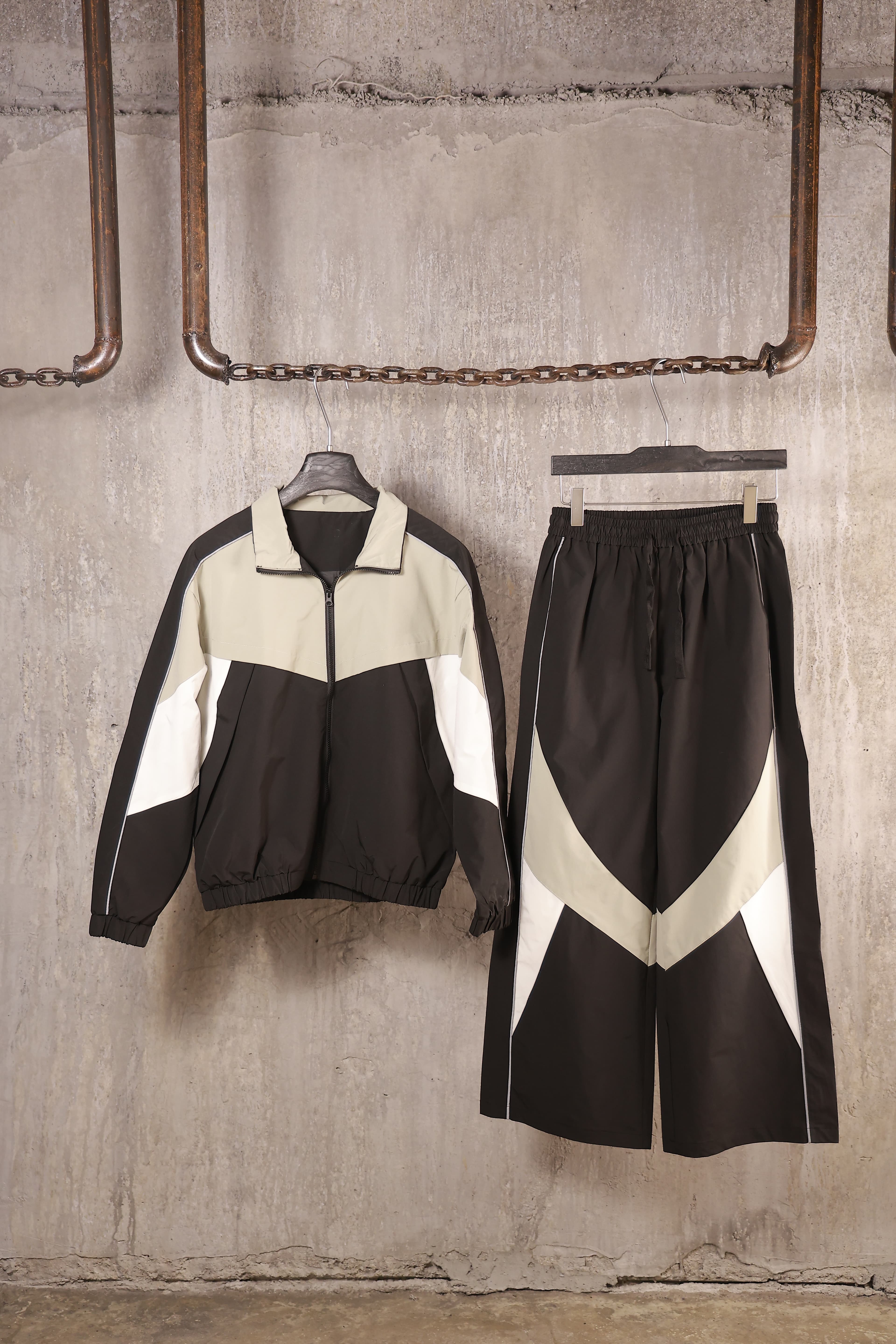 Dvoyka Oversize / SERIY/QORA / XL