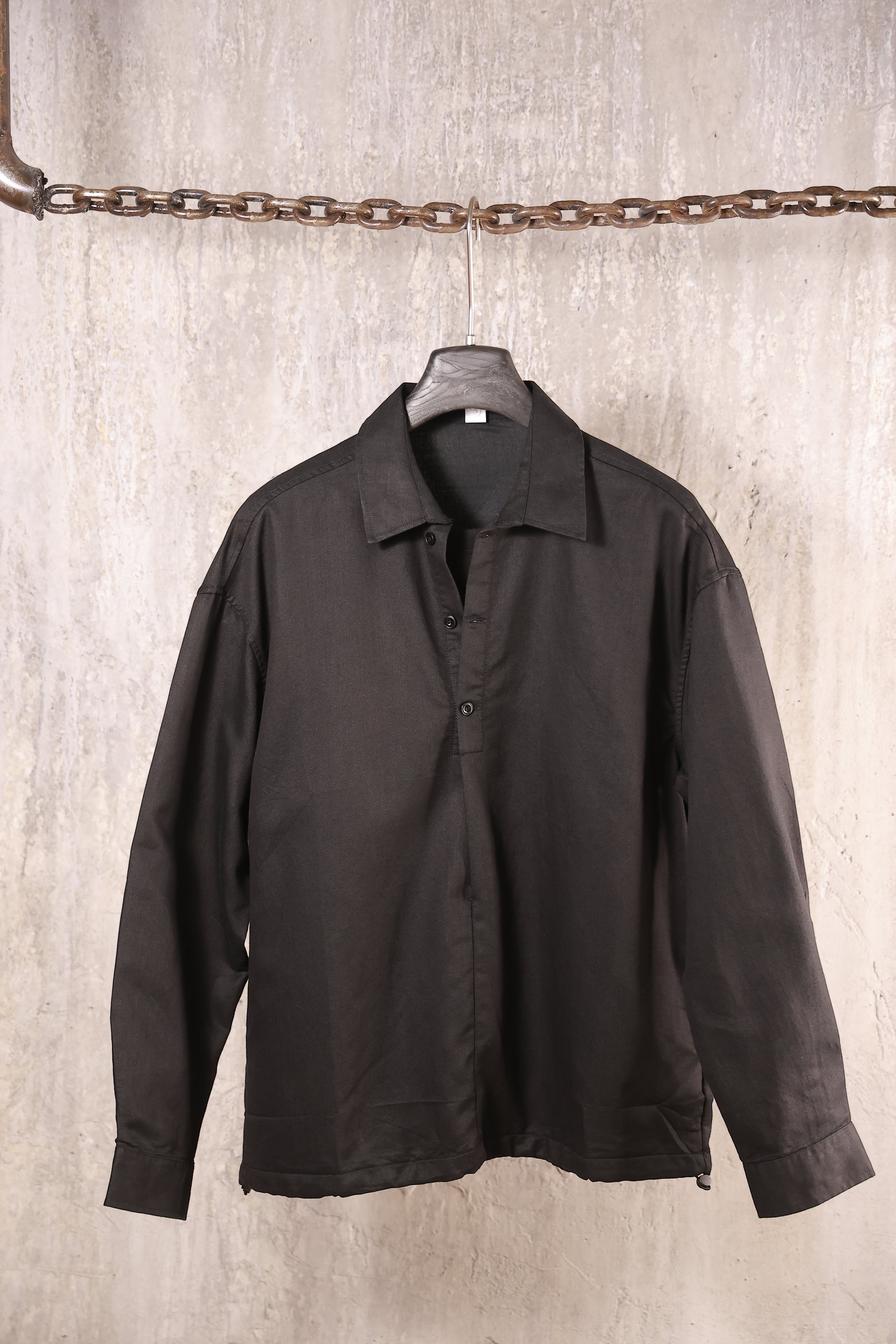 Ko`ylak Oversize Jeans Material / QORA / L