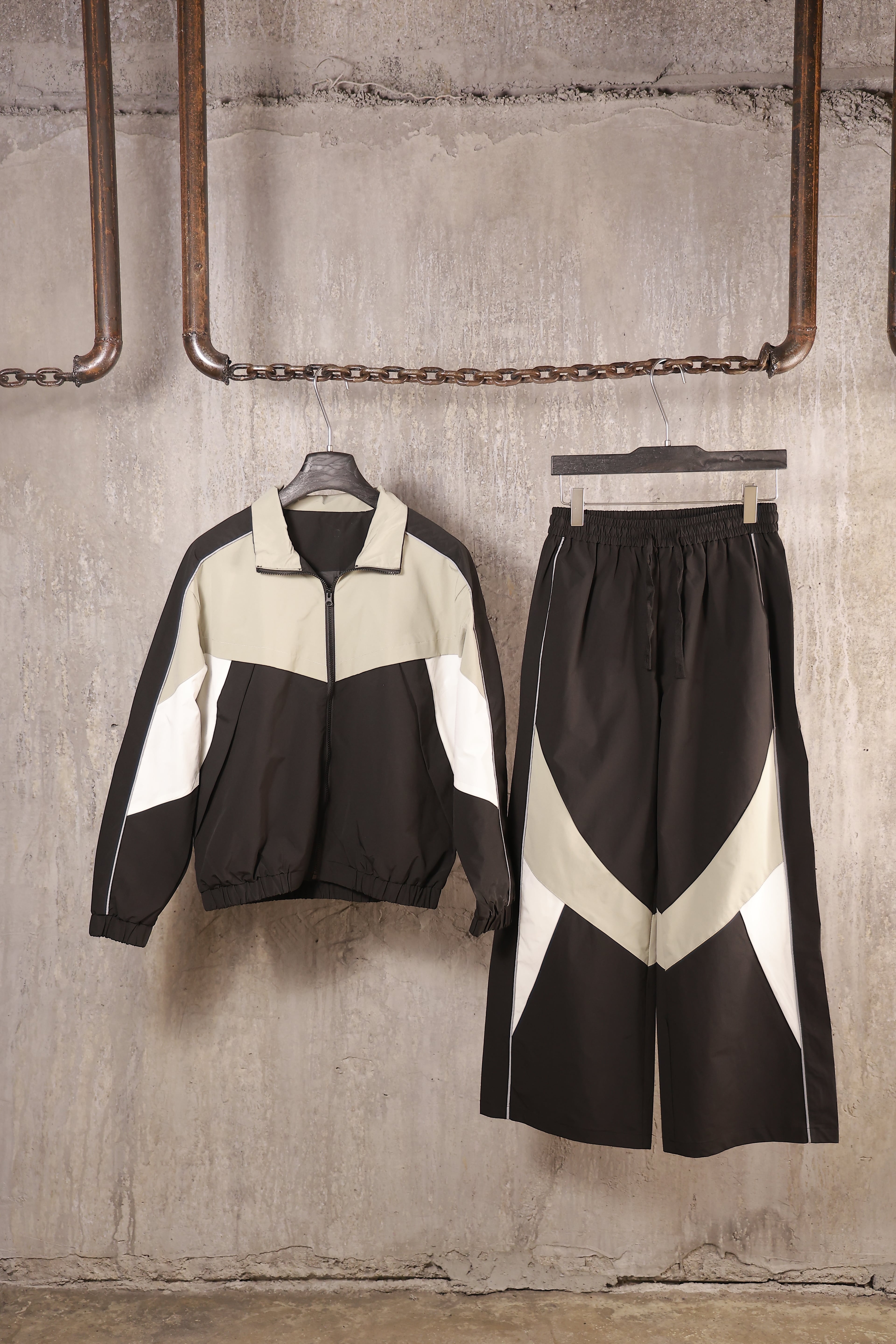 Dvoyka Oversize / SERIY/QORA / XL
